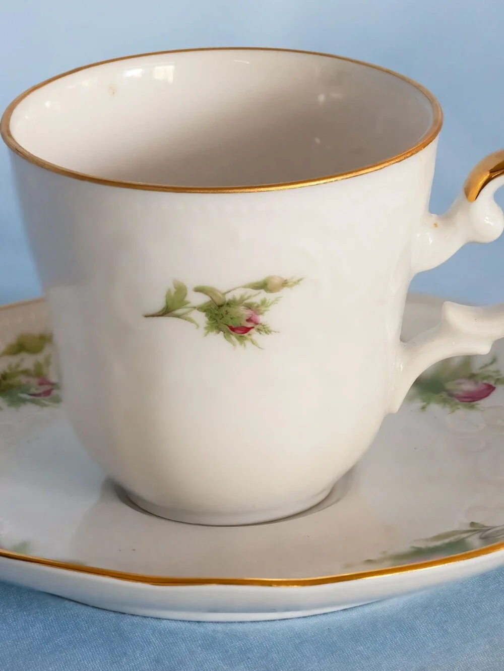 Beautiful  Assorted Vintage Cup And Saucers. Made in Germany!